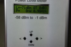RF POWER LEVEL METER - Amateur Radio Station - DL2MDU