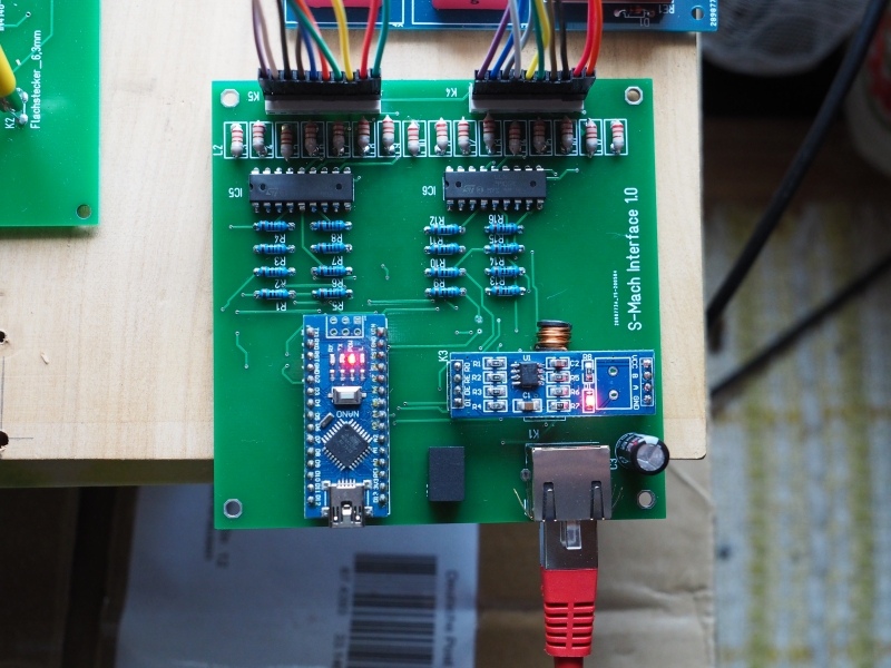S-Match Interface Board with PCF8574T Port Extender